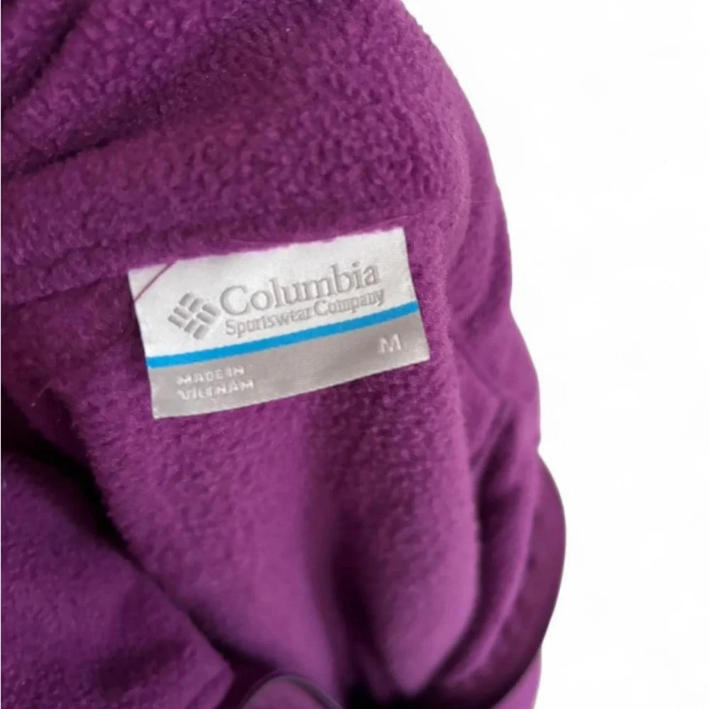 Columbia Women's Vibrant Purple Ski Jacket - Picture 4 of 4